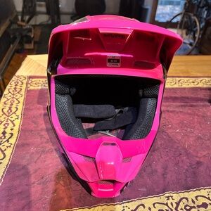 Pink fox racing, v1 Full-Face Helmet